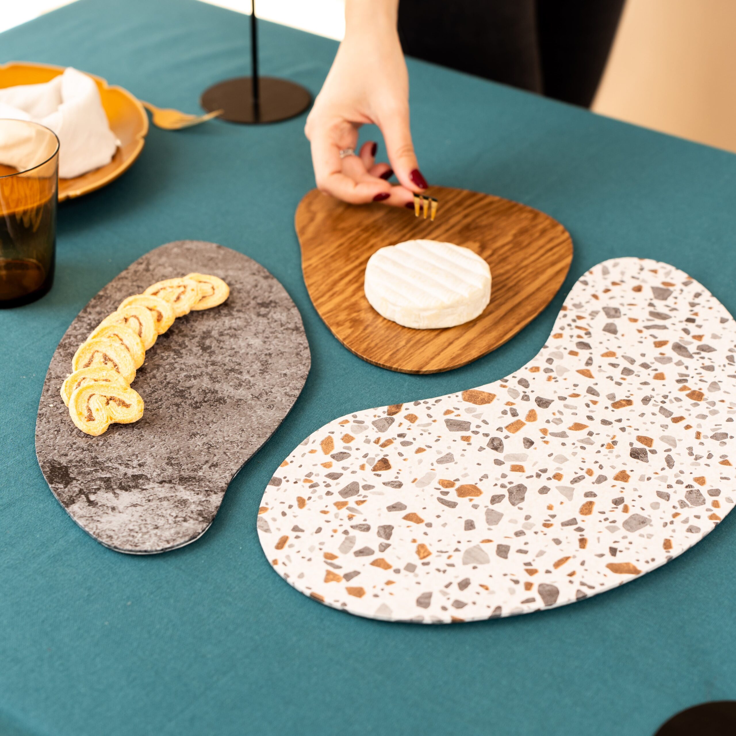 Assiettes de Présentation PALET Terrazzo – Image 2